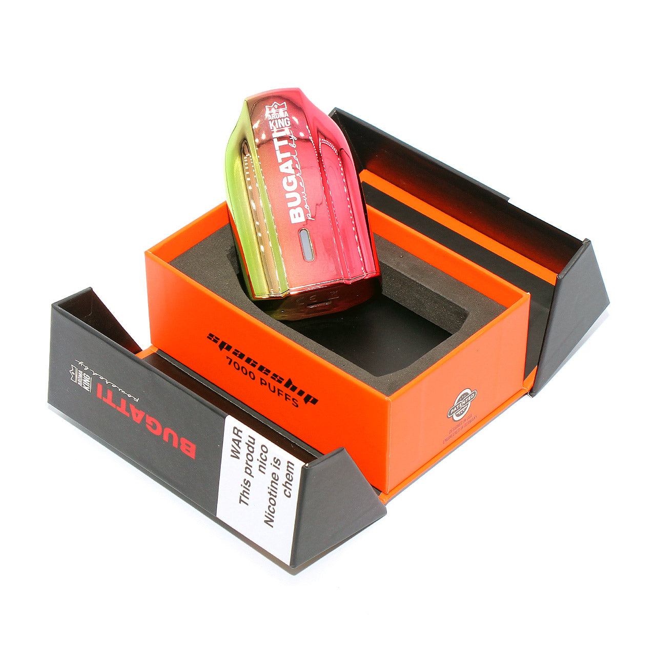 Aroma King Spaceship Bugatti 7,000 Puffs 2% Nicotine