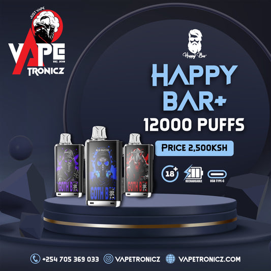 Happy bar 12,000 Puffs 5% Nicotine