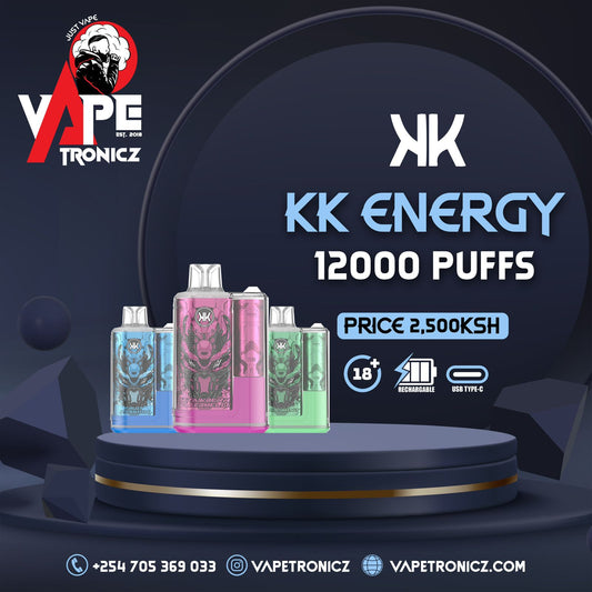 KK ENERGY 12,000 PUFFS 5% NICOTINE