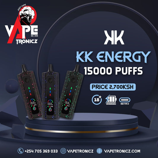 KK Energy 12 Disposable Vape - 15000 Puffs