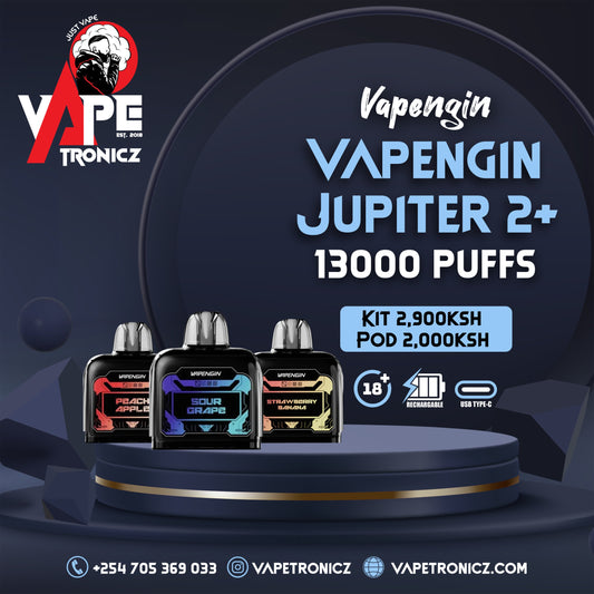 Vapengin Jupiter 2 Plus 13,000 Puffs 5% Nicotine